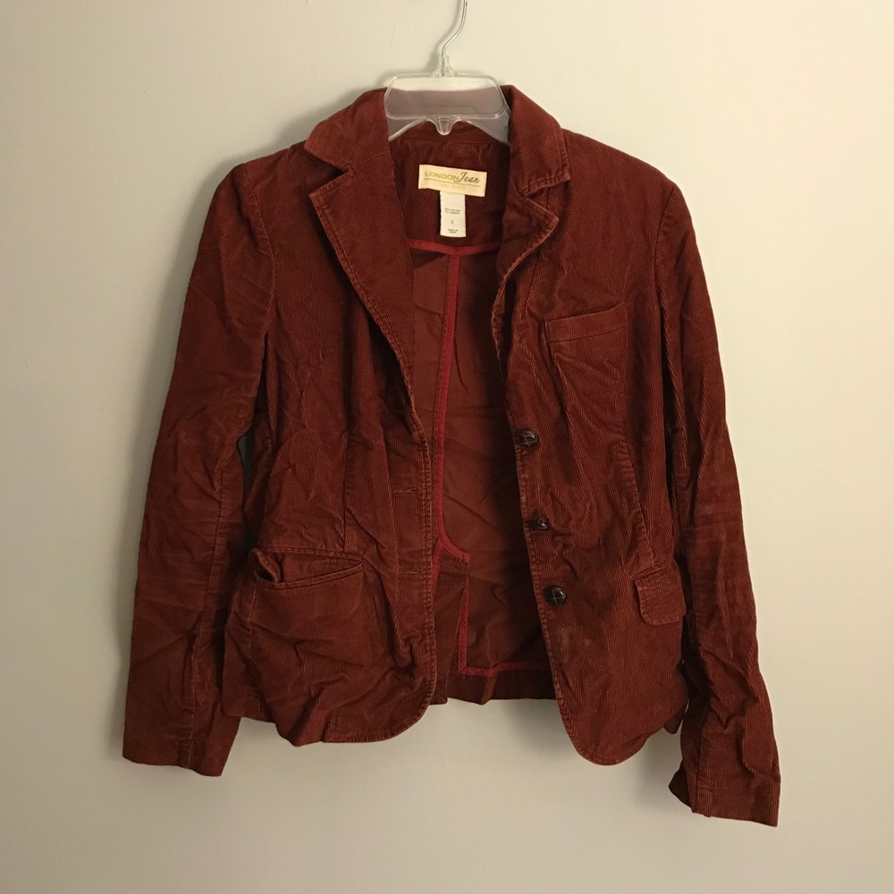 Garnet suede jacket